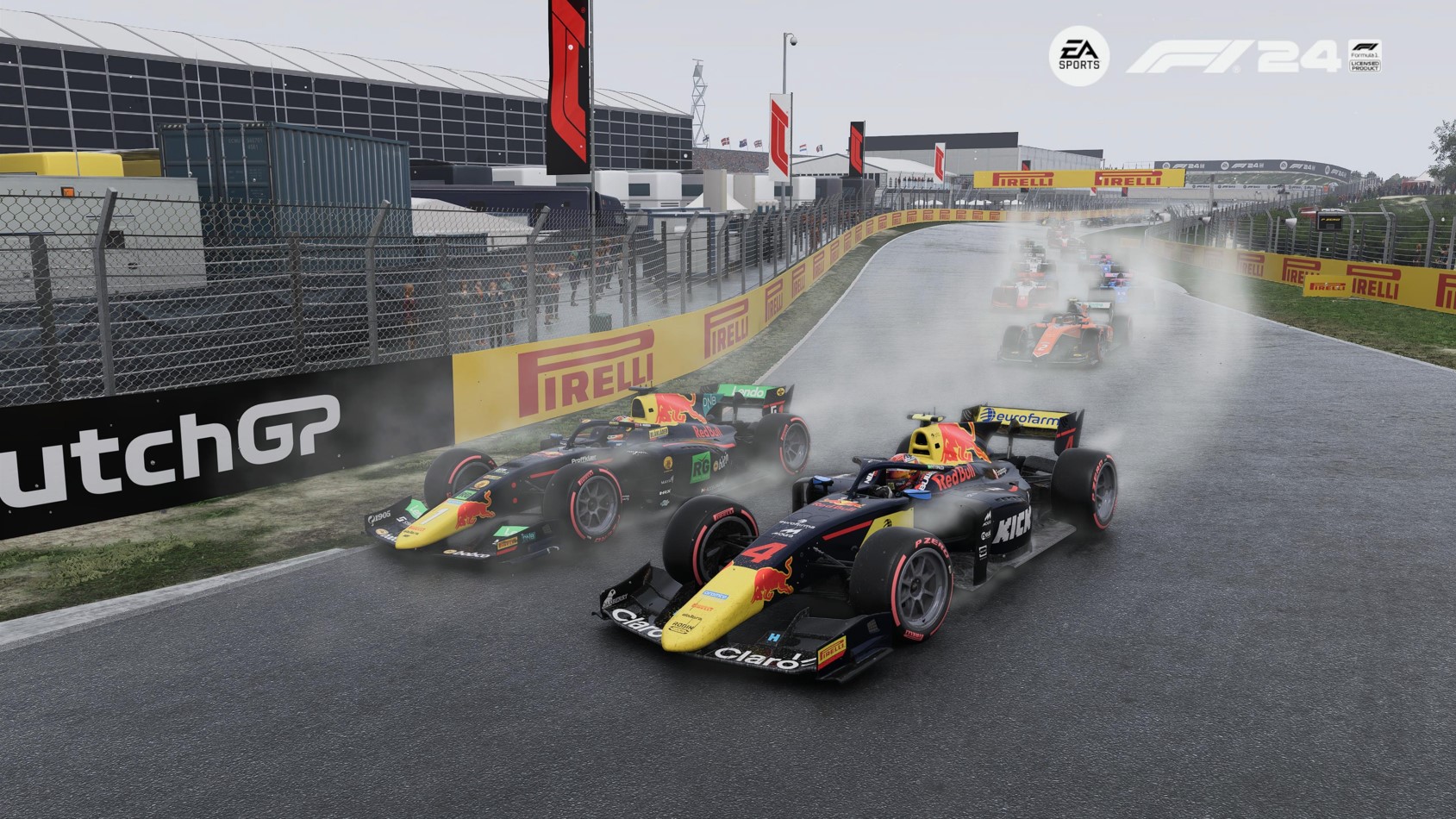 Mesmo nos consoles, o visual de F1 24 é impressionante