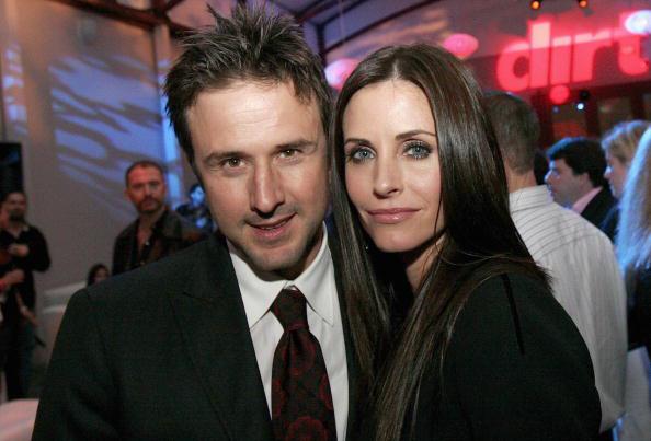 David Arquette e Courteney Cox permaneceram casados por 13 anos.