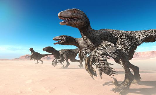 Dinossauros com penas: parece que o cinema nos ensinou errado. (Fonte: GettyImages/ Reprodução)