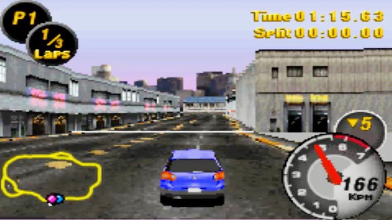 Donos de GBA também tiveram a chance de jogar Need for Speed: Most Wanted. (Fonte: YouTube/GameplayPS9/Reprodução)