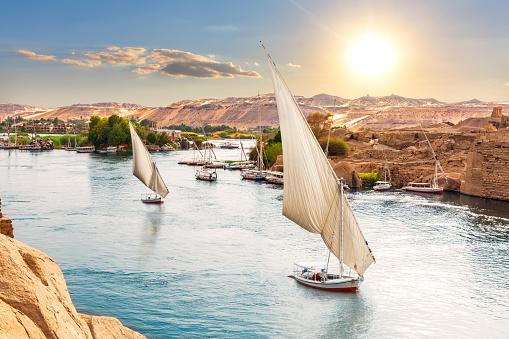 Evolução do Nilo só aconteceu por conta das mudanças climáticas. (Fonte: Getty Images)