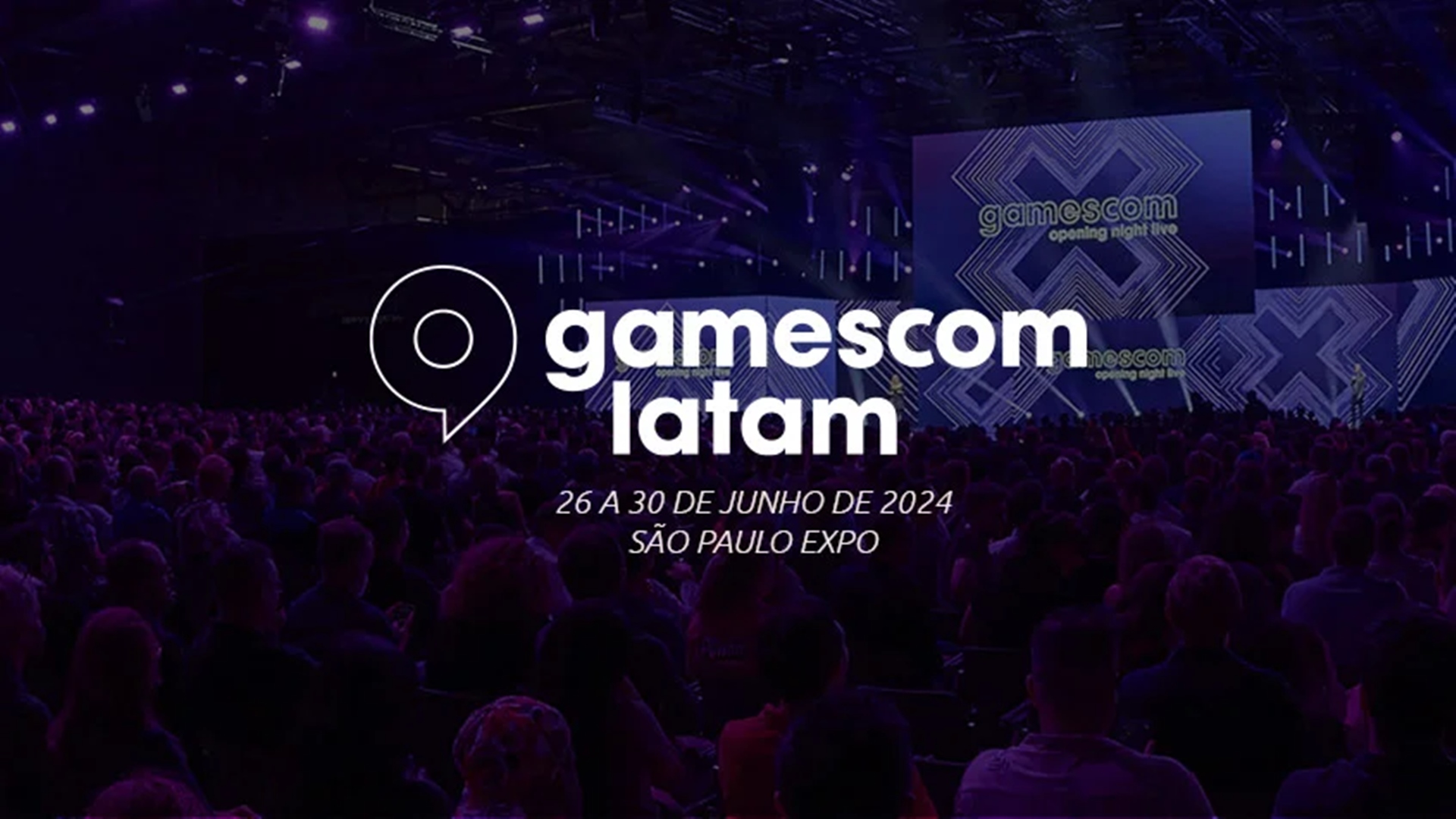A Gamescom Latam acontece entre os dias 26 e 30 de junho no São Paulo Expo.