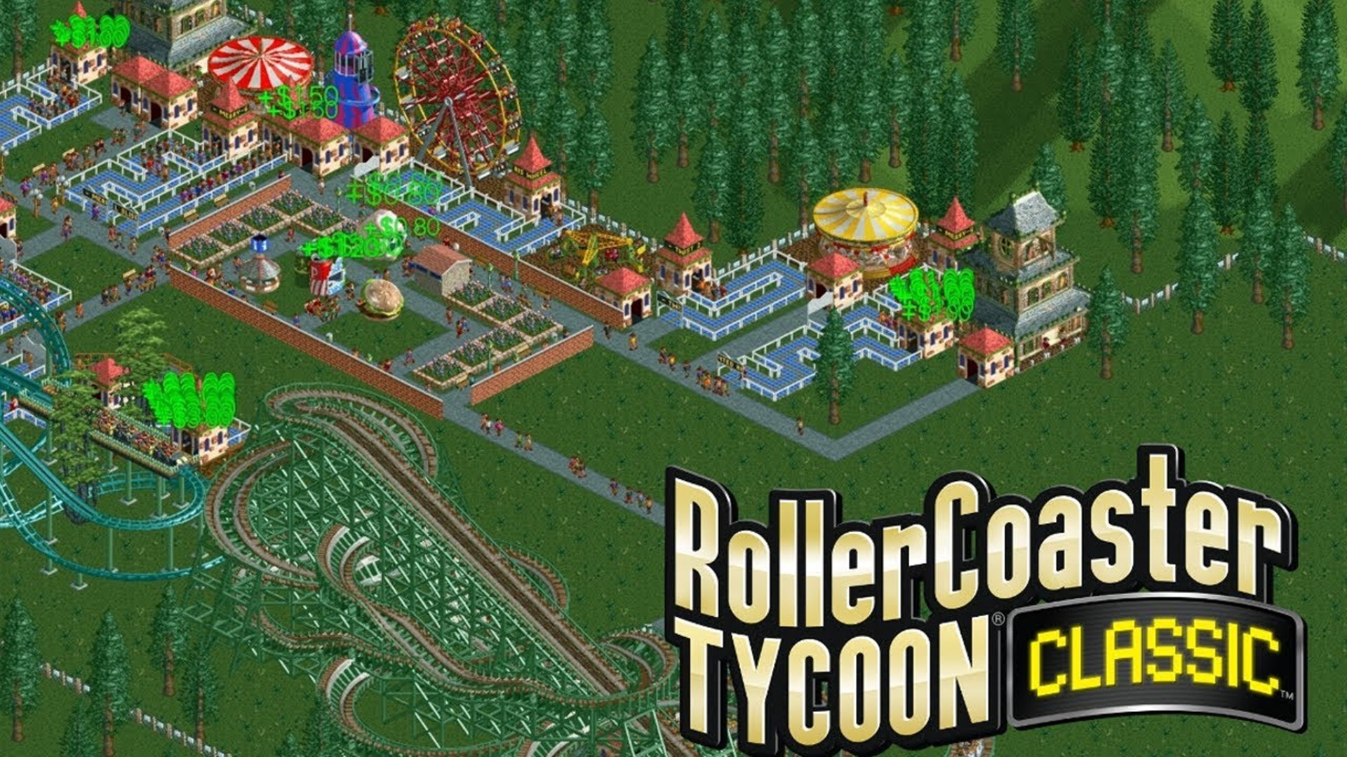 RollerCoaster Tycoon Classic está disponível para PC e smartphones atualmente.