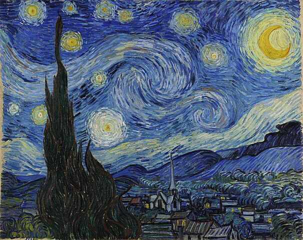 Famoso quadro de Van Gogh poderia ser sinal de problemas de ordem mental ou excesso de medicação. (Fonte: Wikimedia Commons / Reprodução)