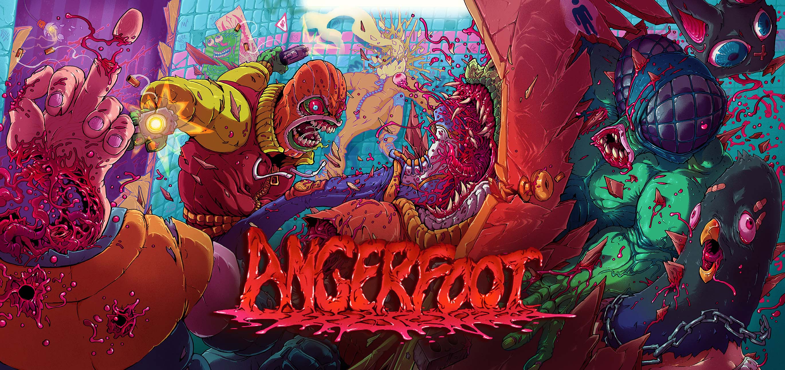 Anger Foot tem um conceito original que parece muito divertido