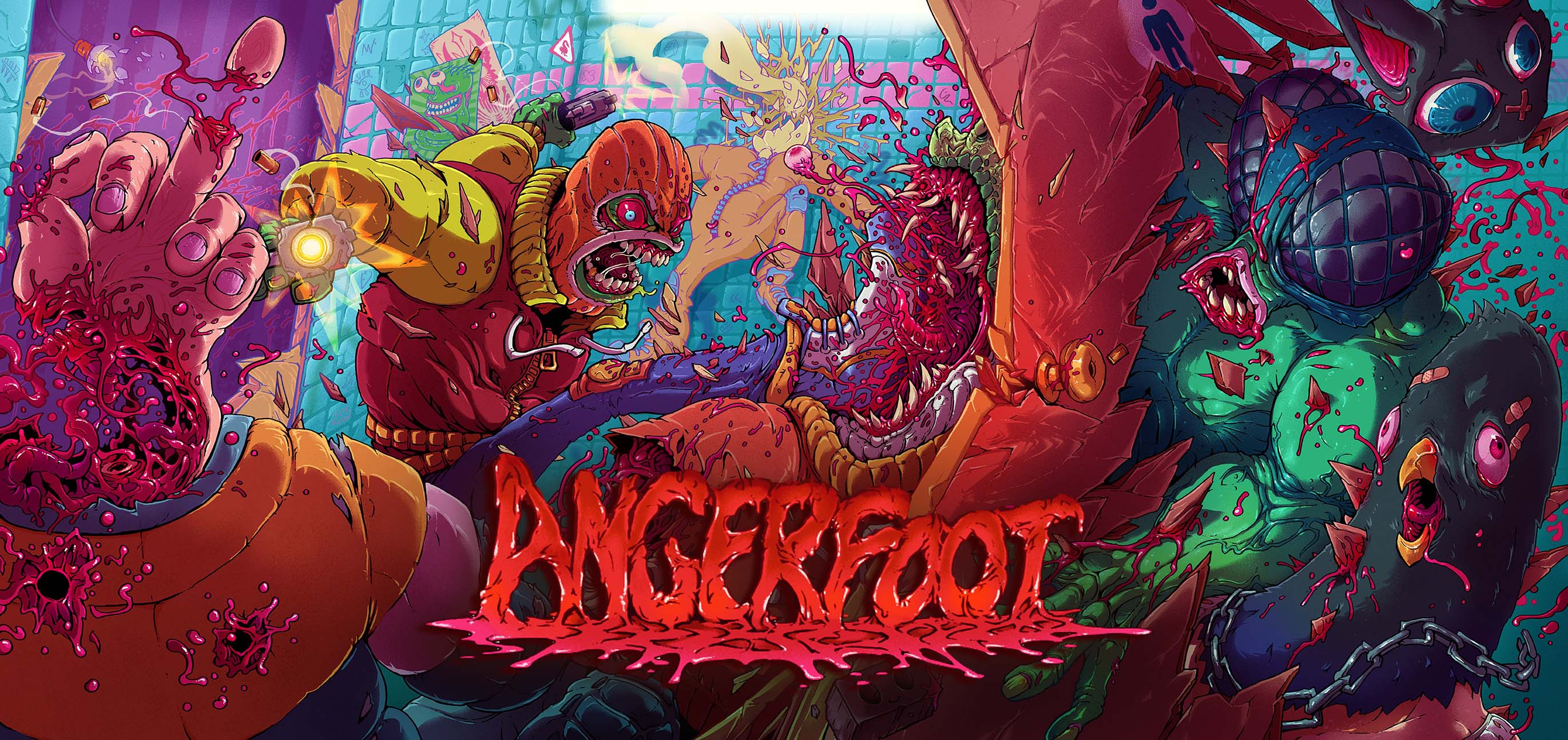 Anger Foot tem um conceito original e que parece ser bem divertido