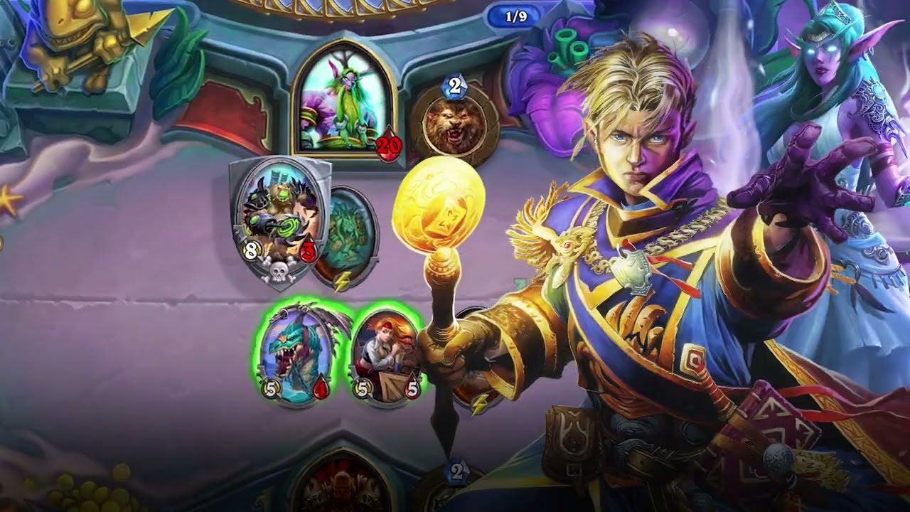 Blizzard também apostou no mundo dos card games com o lançamento de HearhStone. (Fonte: Google Play/Divulgação)