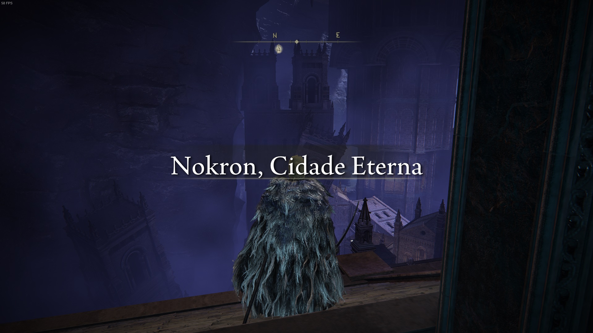 Following the cave path, you will arrive in Nokron, Eternal City