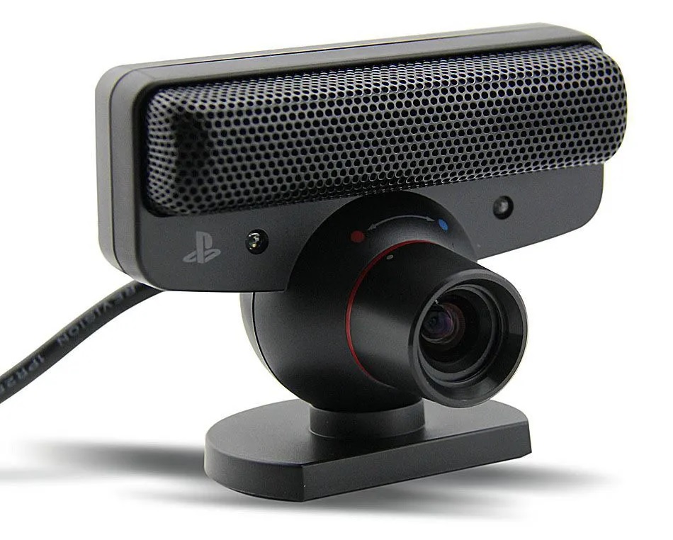 The PS Eye camera was used to capture the movements of the PS Move