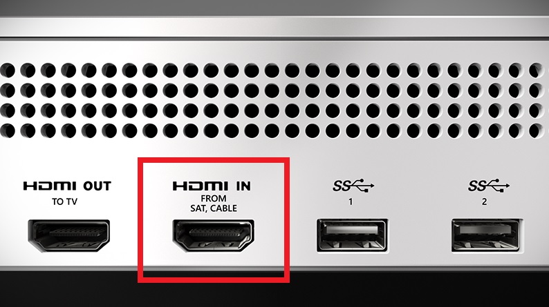 The Xbox One had two HDMI inputs