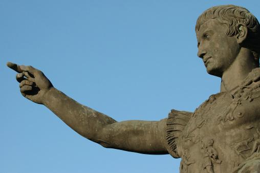 Calígula era conhecido por ser um imperador sádico com seus senadores. (Fonte: GettyImages)