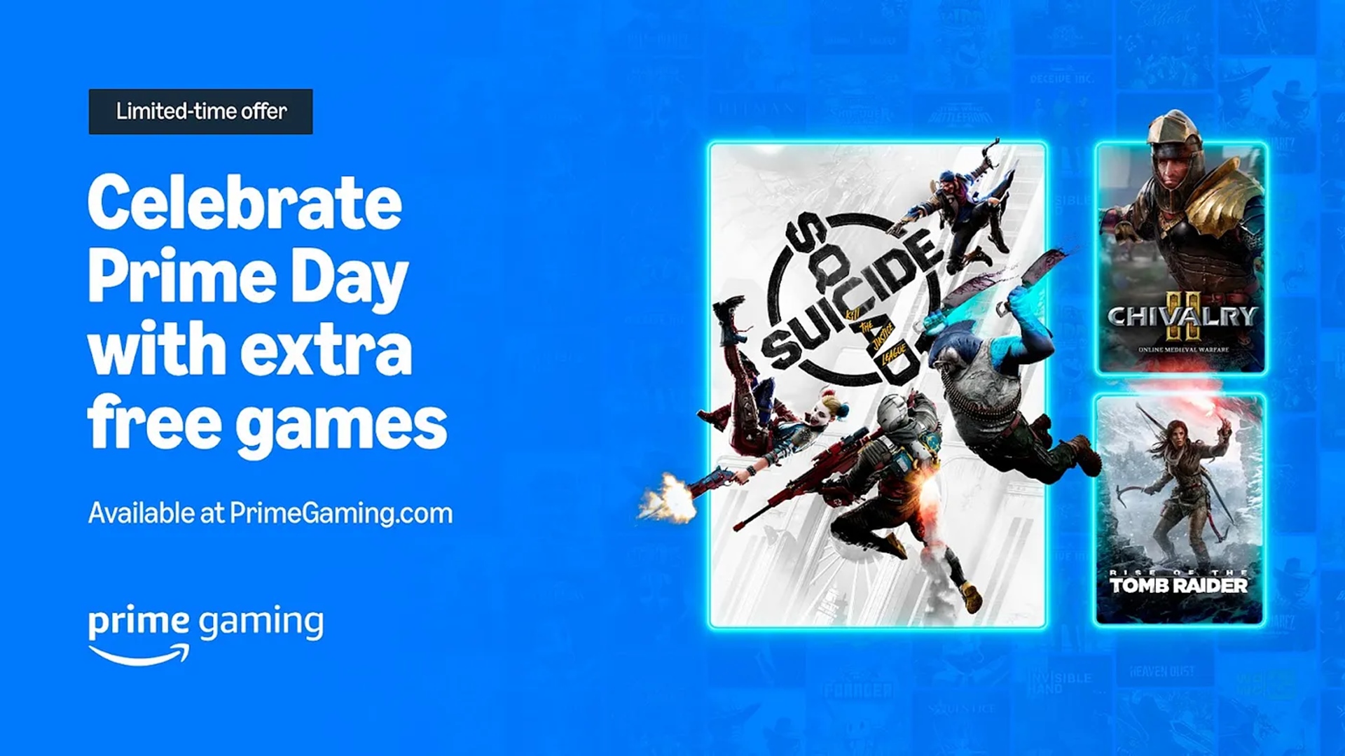 Jogos extras do Prime Gaming que estarão de graça por conta do Prime Day.