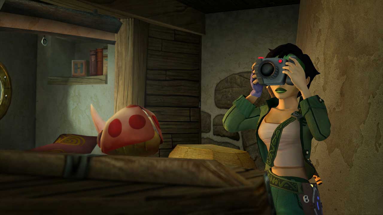 A mecânica da fotografia é uma das principais mecânicas de Beyond Good and Evil