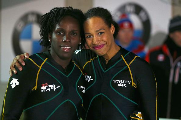 Equipe feminina de bobsled da Jamaica ganhou espaço nos jogos olímpicos de inverno. (Fonte: GettyImages/ Reprodução)