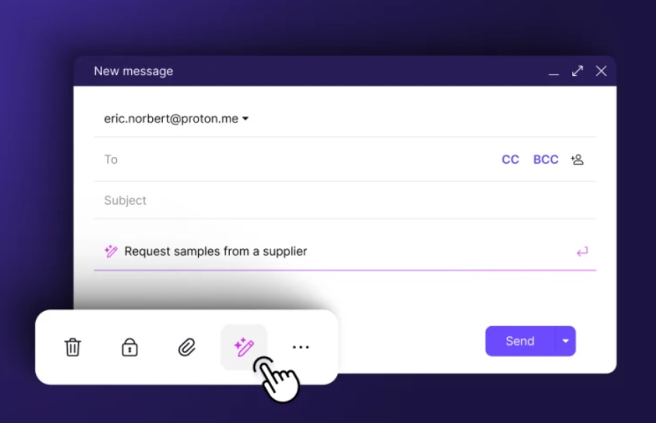 Proton ganha assistente de escrita de emails com IA e privacidade