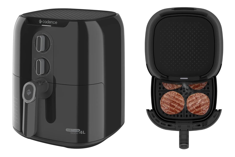 Cadence lança fritadeira compacta de 1500 W de potência; veja o preço