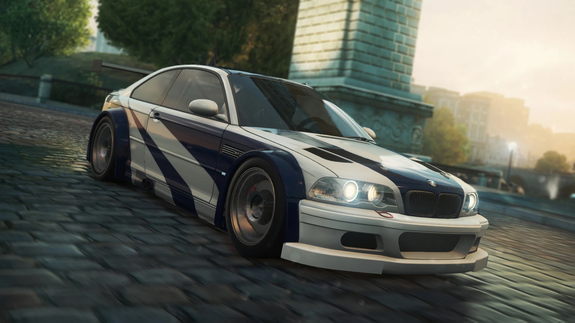 BMW M3 GTR de Need For Speed ​​Most Wanted.