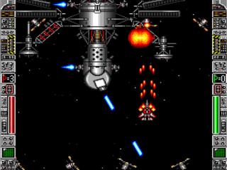 Strike Gunner STG is one of the good representatives of the SNES in the shmup category. (Source: Retro Achievements/Reproduction)