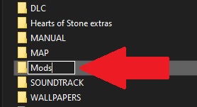 Crie uma pasta chamada "Mods".