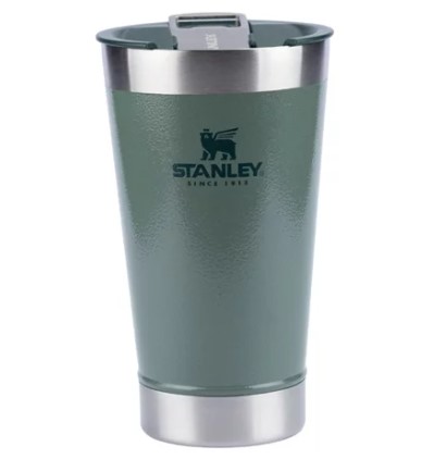 Image: Harmmertone Stanley cup with green lid, 473ml