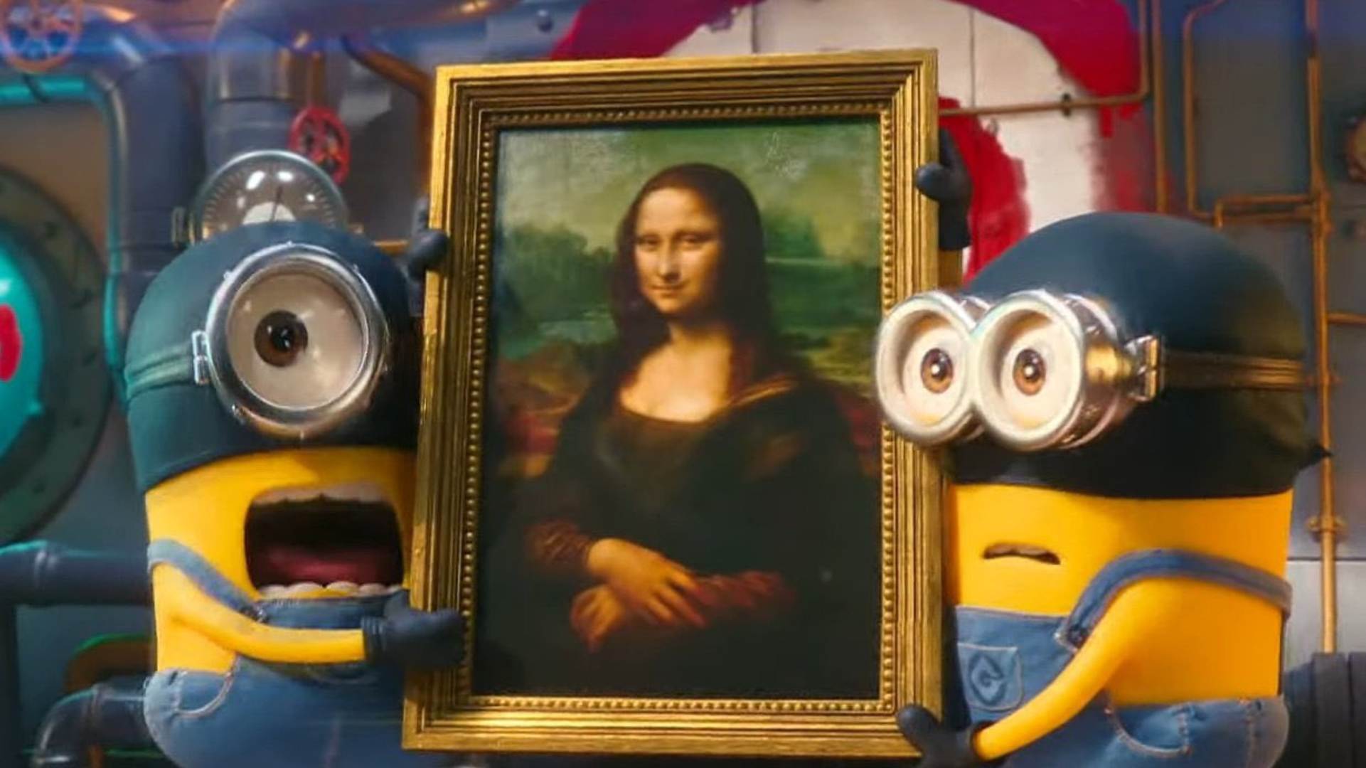 Minions roubam a Mona Lisa na abertura das Olimpíadas de 2024! Assista