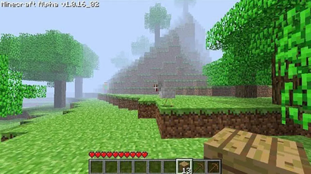 This image is the first time many people have seen Herobrine.