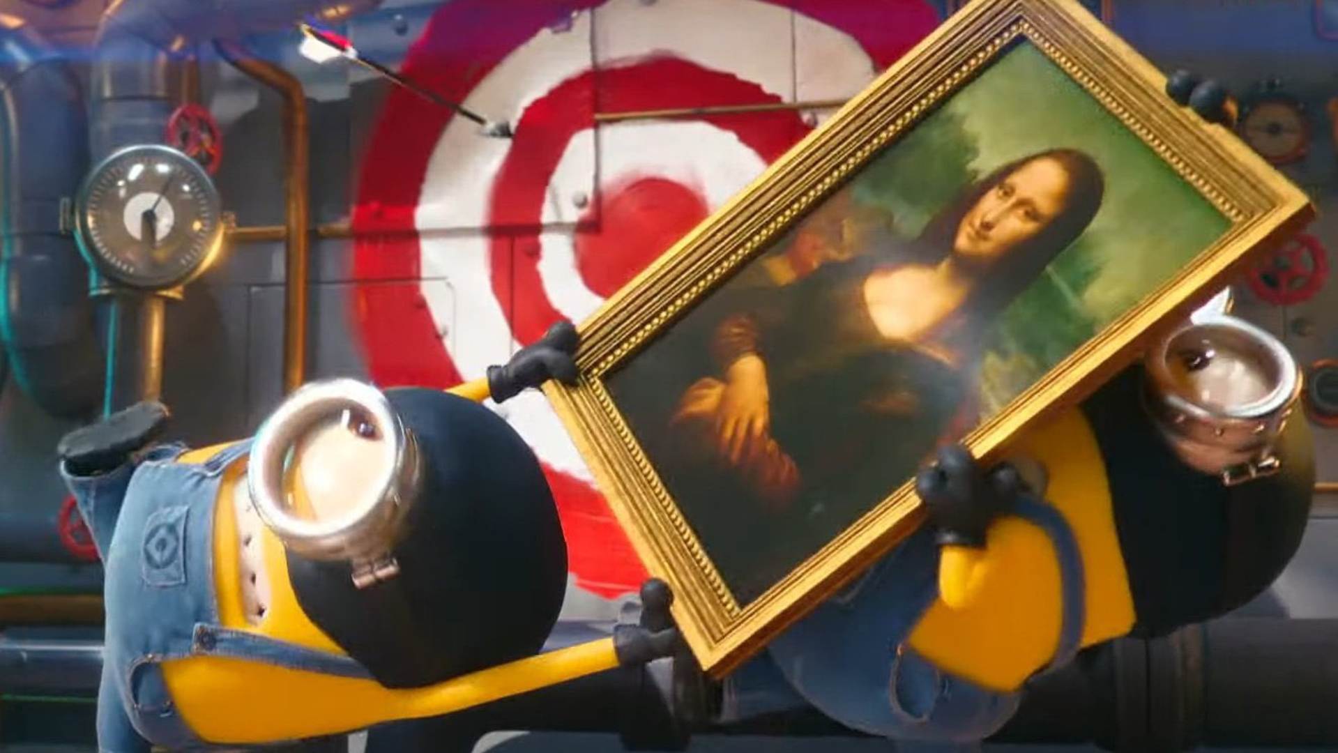 Minions roubam a Mona Lisa na abertura das Olimpíadas de 2024! Assista ...