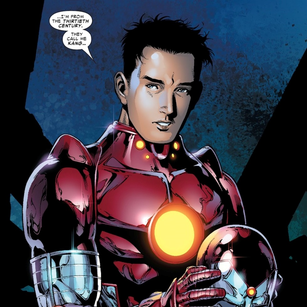 Iron Lad dos quadrinhos é uma versão alternativa de Kang