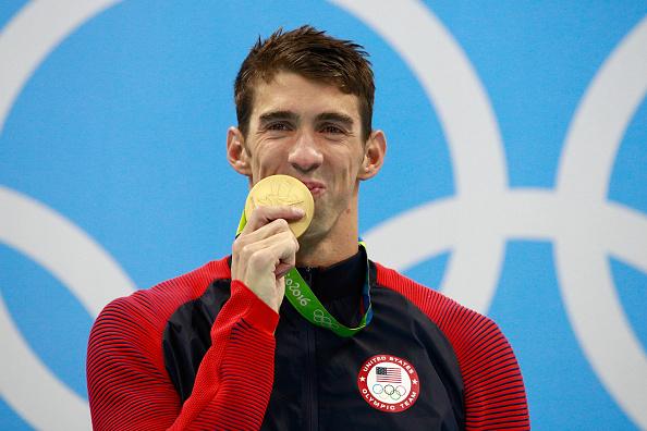 Ao todo, Michael Phelps ganhou 18 medalhas de ouro olímpicas em sua carreira. (Fonte: Getty Images)