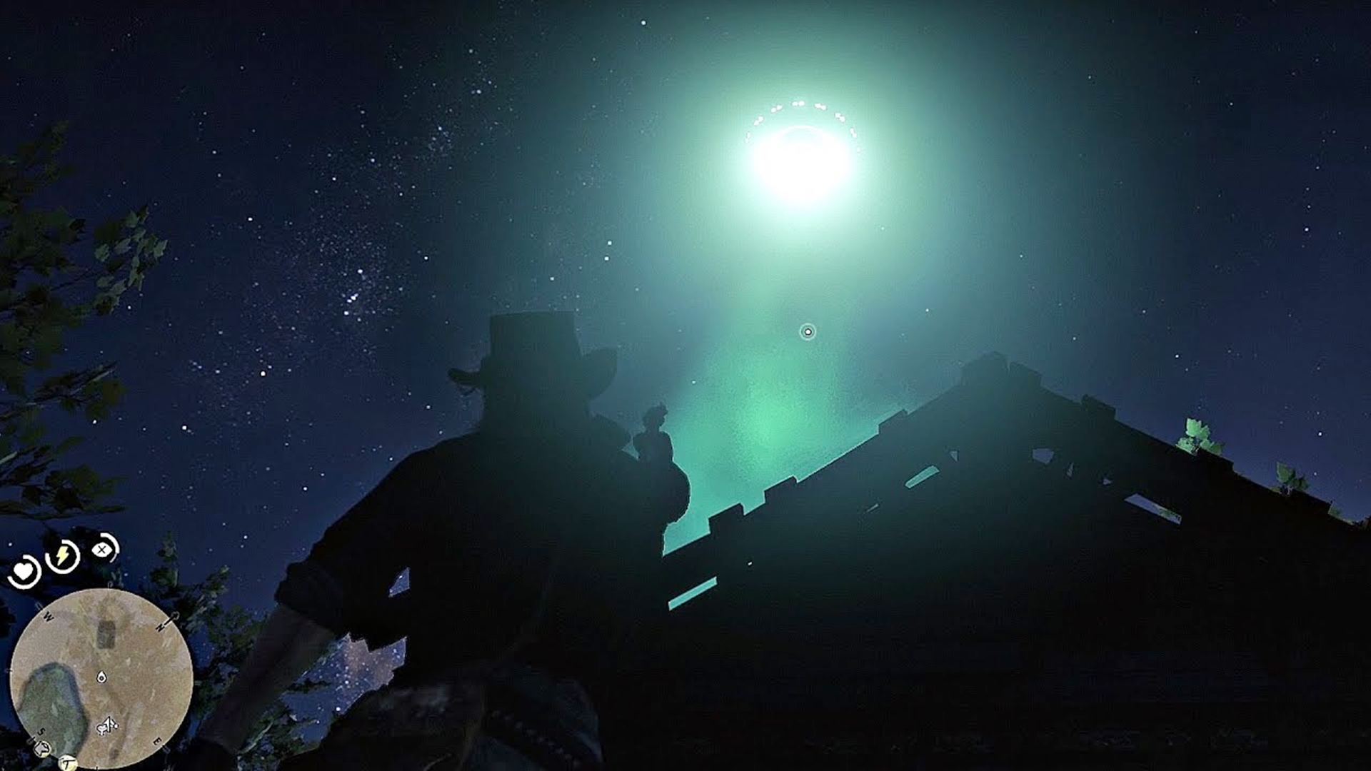 UFOs also appear in Red Dead Redemption 2.