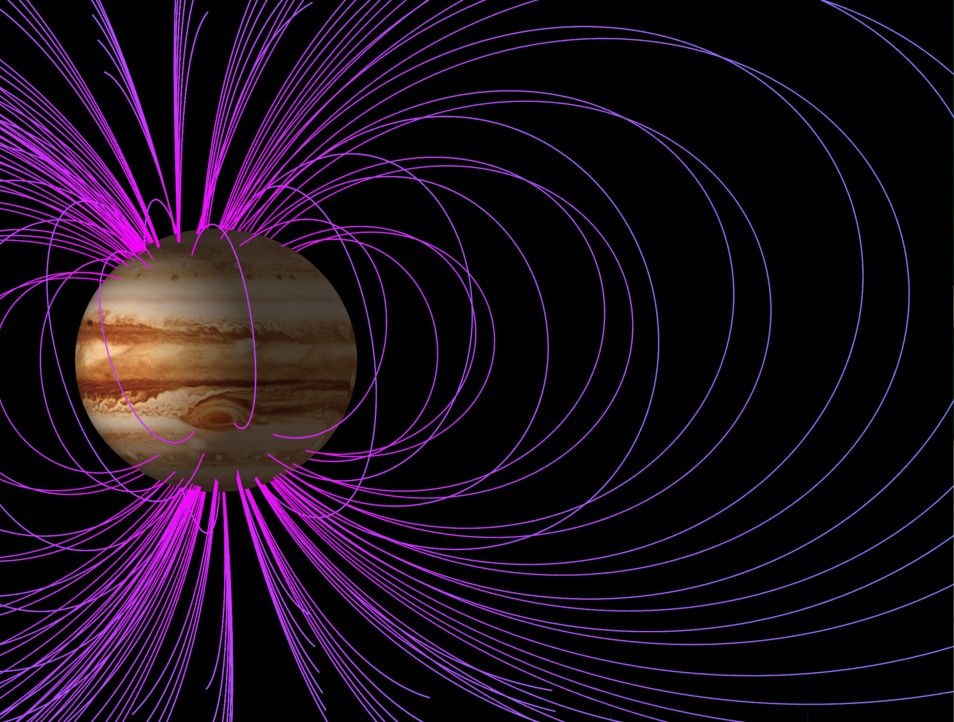 Novos sensores quânticos medem campos magnéticos de núcleos planetários