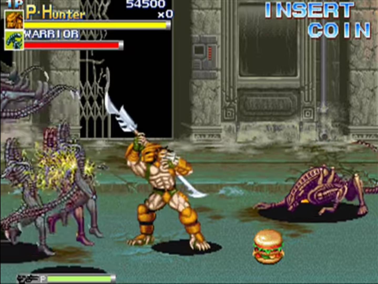 Alien vs, Predator traz o melhor da era de ouro dos arcades. (Fonte: Hogan Reviews/Reprodução)