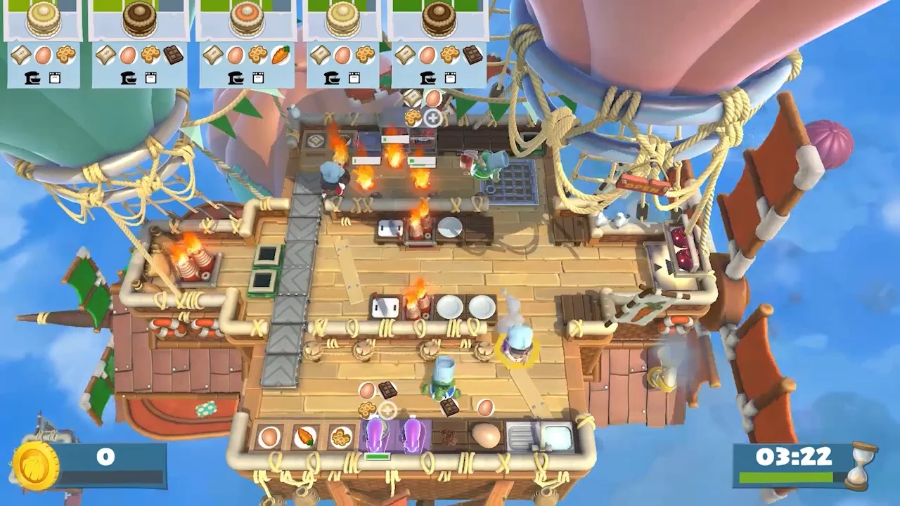 Poucos jogos podem acabar com uma amizade como Overcooked