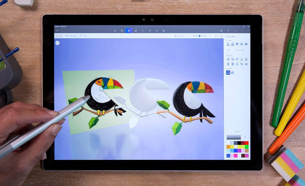 Microsoft vai aposentar o Paint 3D e manter o programa original