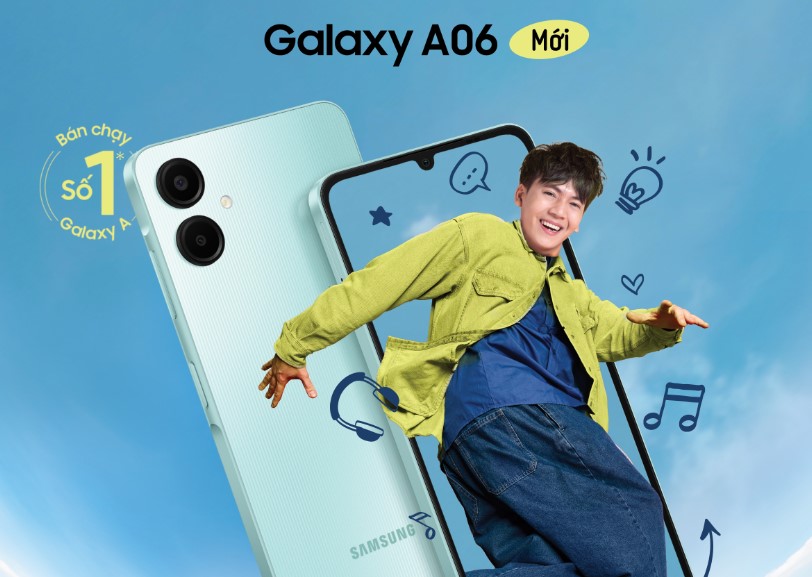 Samsung Galaxy A06 é lançado 'baratinho' e com ficha técnica humilde