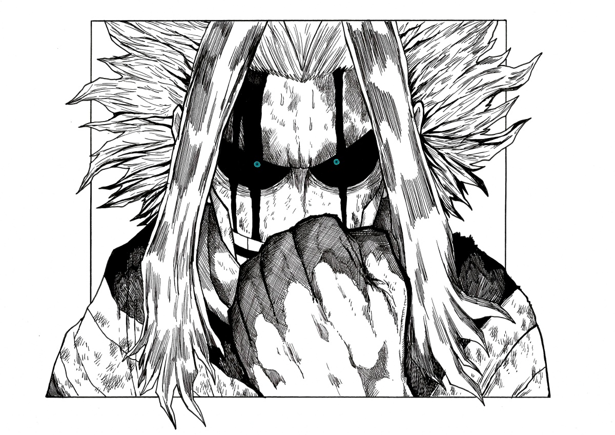 O All Might não vive mais seu auge durante os eventos de My Hero Academia