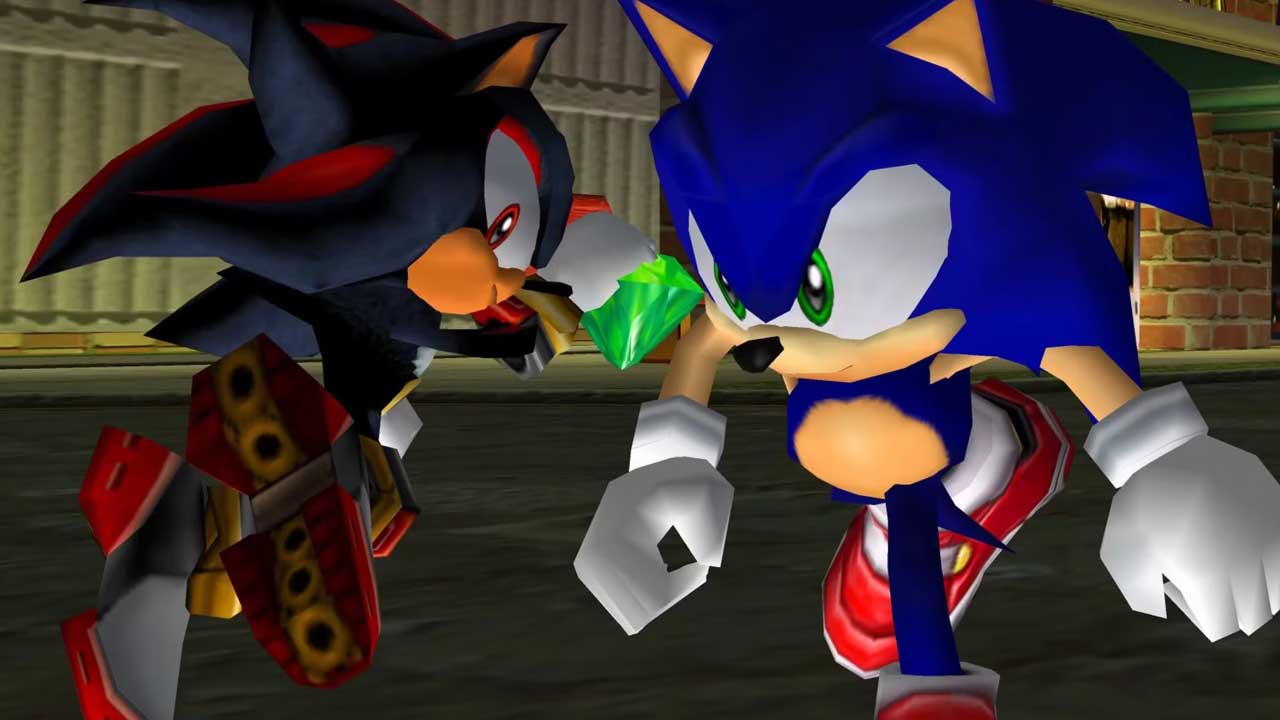 A história de origem de Shadow seria revisitada mais tarde, no jogo Shadow the Hedgehog, com ligações com a raça alienígena "Black Arms"