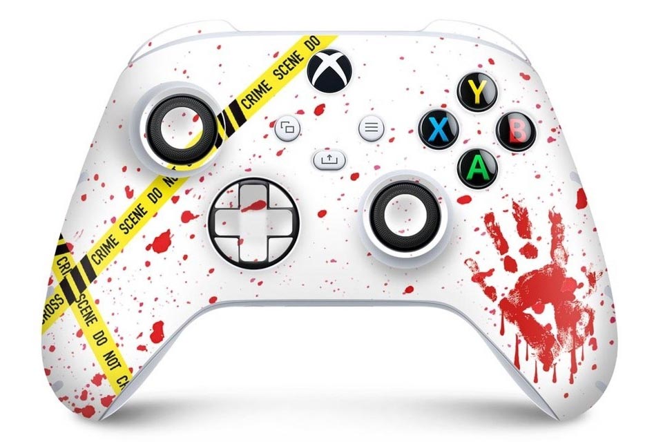 Crime Scene Diner style skin for Xbox Series S|X controller