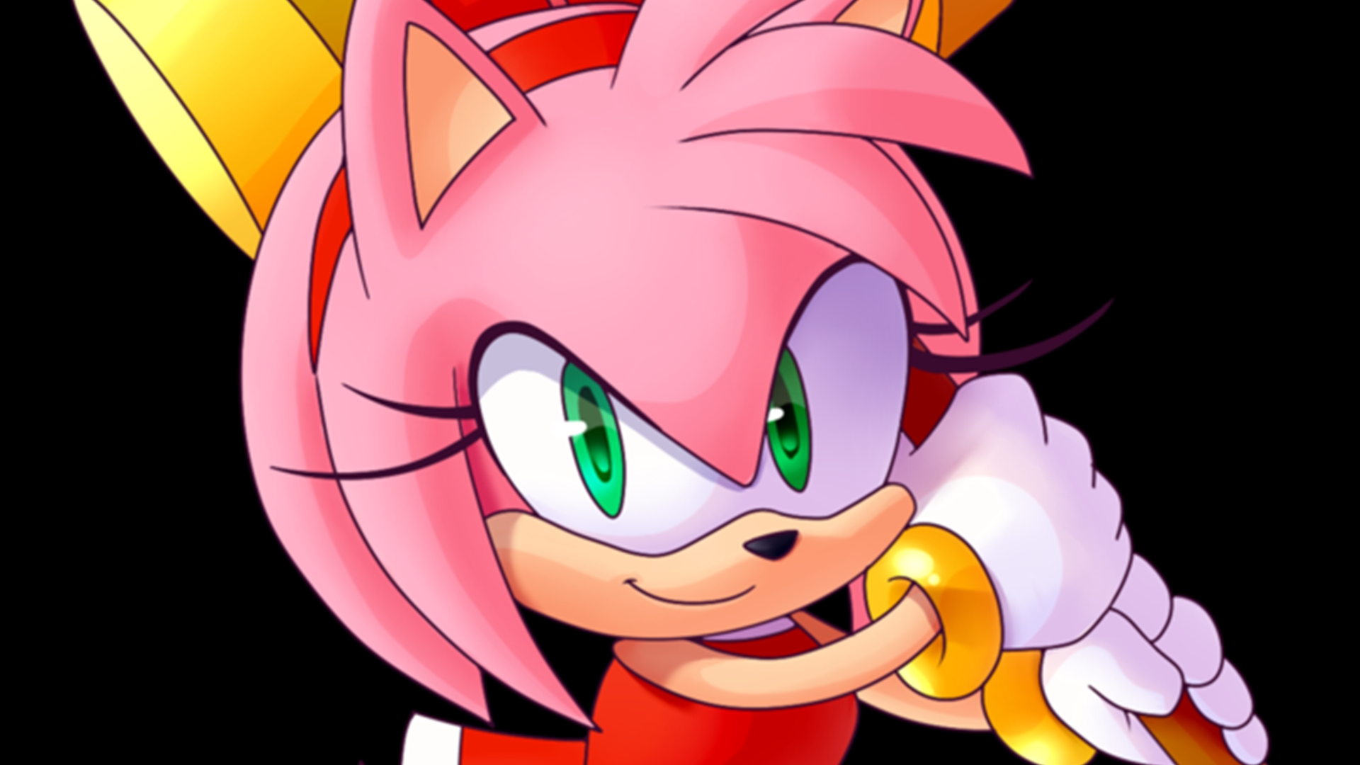 Amy Rose é uma das personagens mais icônicas da franquia Sonic.