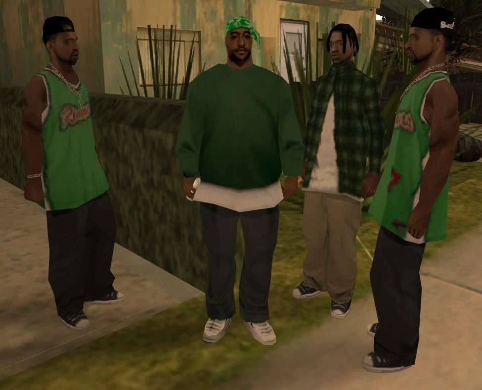 Famílias de Grove Street.