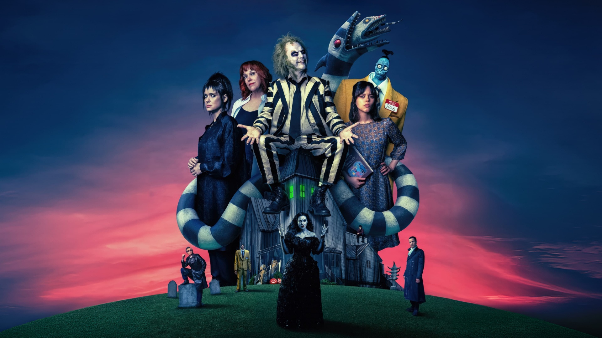 Beetlejuice é uma verdadeira força do caos com origens desconhecidas.