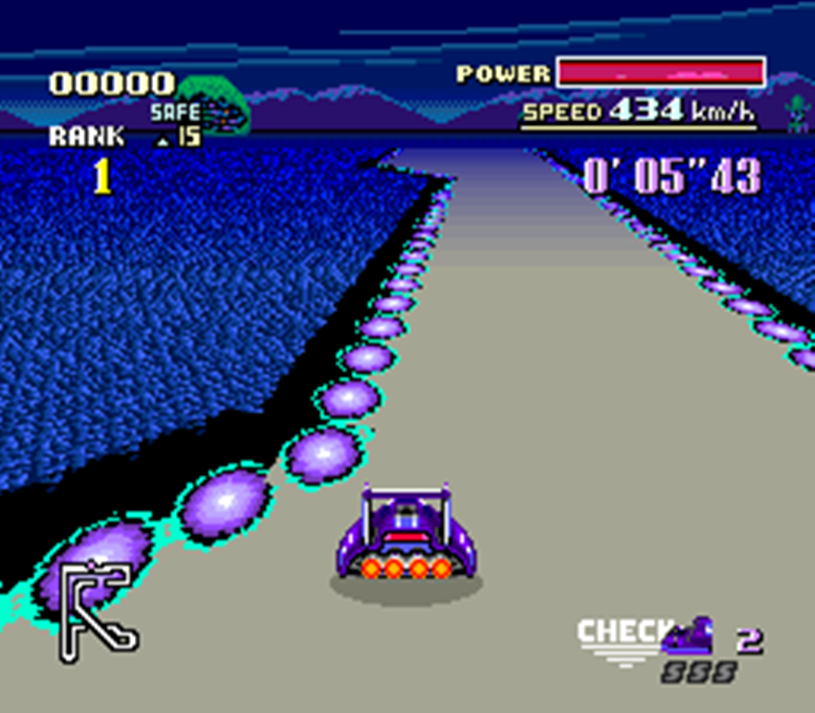 F-Zero: Shiz's Hack pega ótimas ideias das versões para GBA e melhora o original para SNES. (Fonte: Rom Hacking/Reprodução)