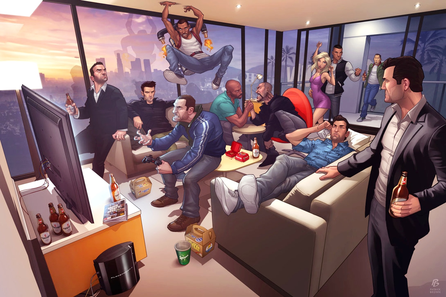 GTA: Conheça o multiverso de Grand Theft Auto e suas três linhas do tempo