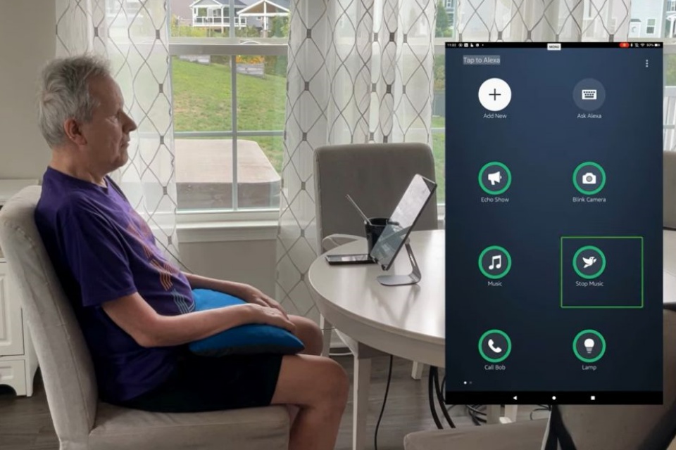Paciente com ELA usa a mente para controlar Alexa após implante cerebral