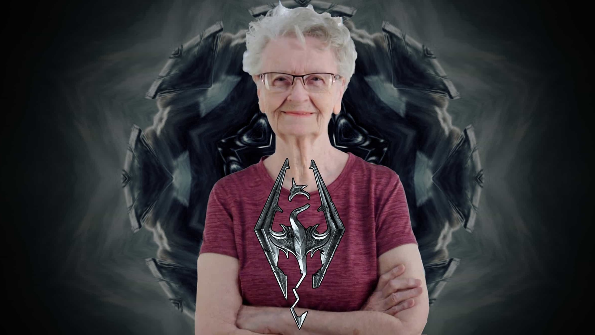 Vovó Skyrim aposenta o Fus Ro Dah aos 88 anos.