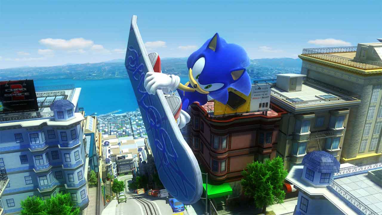 A remasterização de Sonic Generations não traz mudanças muito perceptíveis, tendo vista que o jogo original já era bastante bonito