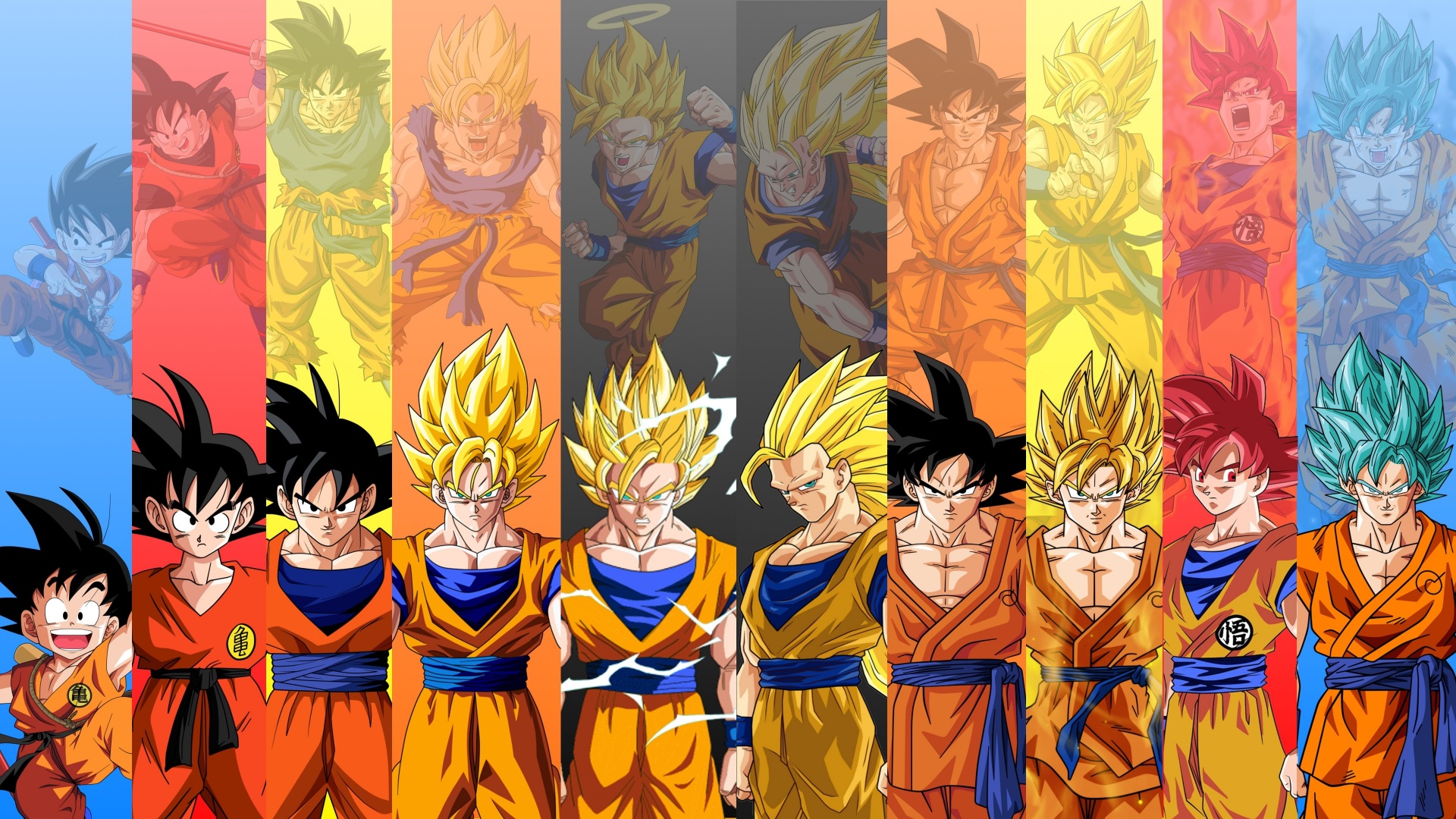 Dragon Ball Super traz várias transformações inéditas para Goku