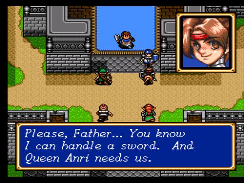 Shining Force CD é remake dos dois jogos lançados para Game Gear. (Fonte: Shugmes/Reprodução)