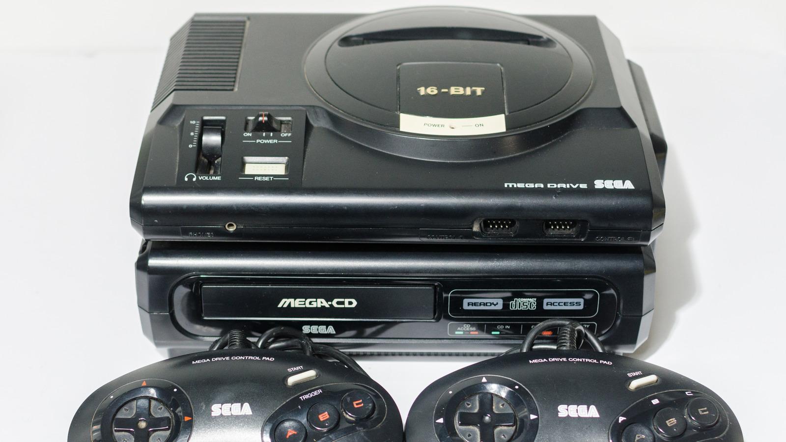 Inicialmente, o Sega CD era acoplado embaixo do Mega Drive. (Fonte: SlashGear/Reprodução)