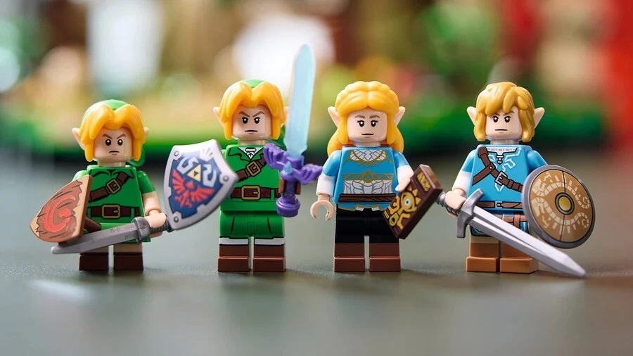 Set has four minifigures